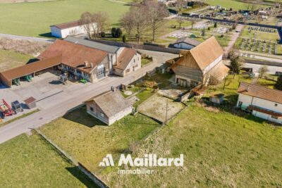 Photo 1 de l'annonce 1771011 - orbe – chalet de 3 pièces sur terrain de 1’400 m²