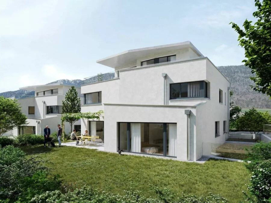 Duplex de 5.5 pièces avec jardin et terrasse – Bevaix | Promotion les Capites