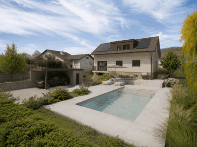 Photo 1 de l'annonce 1764976 - magnifique villa individuelle avec piscine dans un cadre privilégié