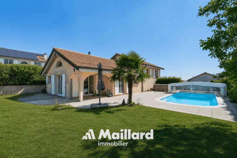 Champagne – Magnifique villa individuelle avec piscine
