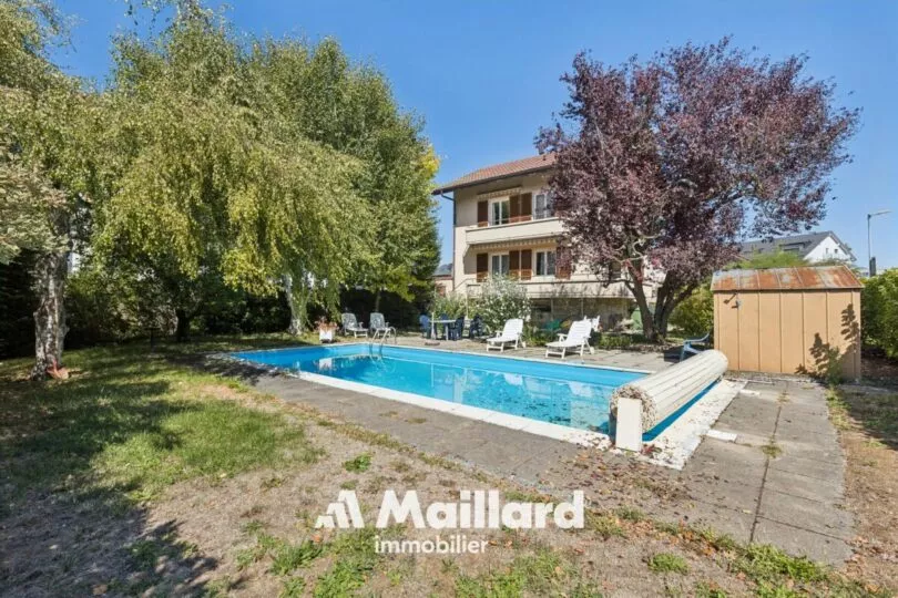 Yverdon – Villa individuelle avec piscine