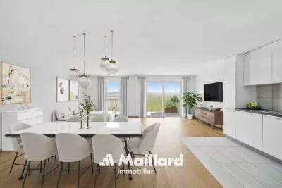 Orbe – Appartement neuf de 4,5 pièces avec vue sur la plaine et les Alpes