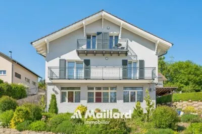 Valeyres-sous-Montagny – Maison individuelle de 2 appartements avec atelier et piscine
