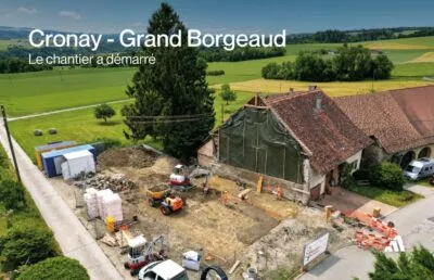 Cronay – Appartement neuf de 5,5 pièces avec grande terrasse et espace extérieur privatif