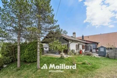 L’Auberson – Maison de 5,5 pièces avec jardin dans un cadre champêtre