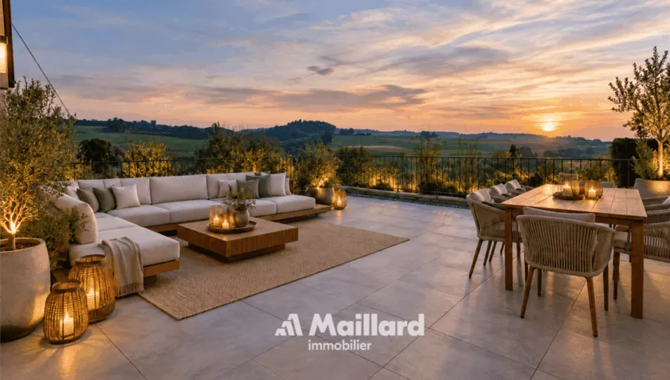 Villa individuelle d’exception avec vue dégagée sur la nature
