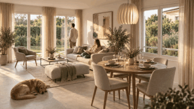 Photo 1 de l'annonce 1808433 - villa mitoyenne 5.5 pièces avec jardin – boveresse | lot j