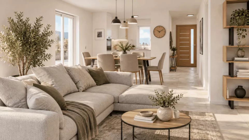 Villa mitoyenne 5.5 pièces avec jardin – Boveresse | Lot M