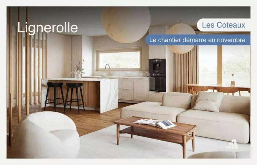 Plein sud, jardin privatif et garage – Les Coteaux